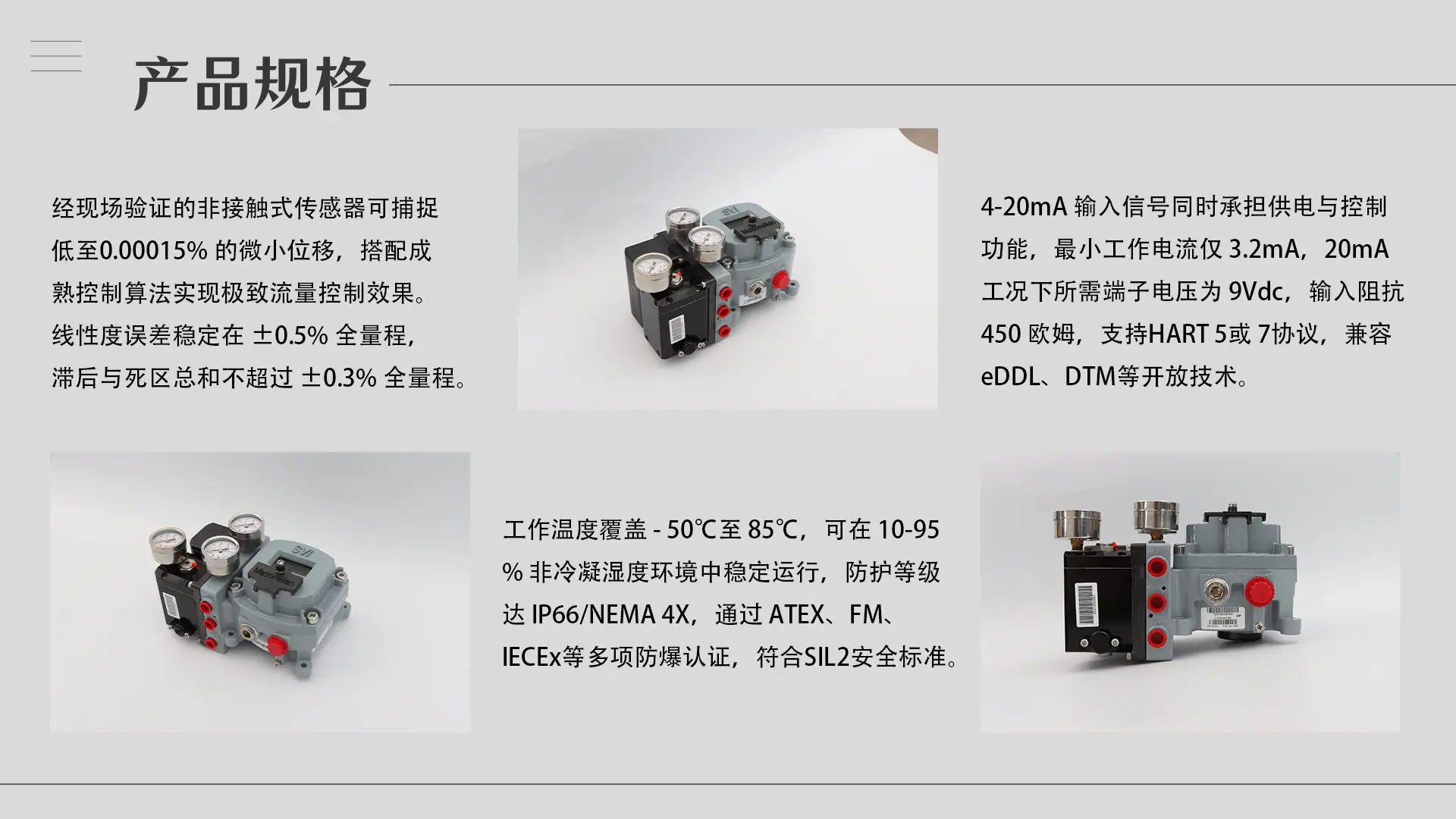 2.产品规格-SVI IIAP