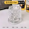 Copo de Uísque de Luxo Leve de Alta Qualidade, Taça de Vinho Clássica de Cristal, Copo de Cerveja Giratório para Alívio de Estresse, Taça de Vinho Estrangeira de Alta Qualidade
