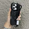 Adequado para Apple 17Proma Suporte Capa Magnética para Celular Iphone15/16 Capa Macia Anti-Queda com Cordão Transfronteiriça