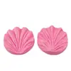 2 piezas de hojas y pétalos molde de silicona con clip para pastel, molde de azúcar, juego de combinación opcional multiestilo