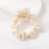 Acessórios Heming Scrunchie de seda liso estilo coreano, único e de alta qualidade, elástico versátil e altamente elástico para rabo de cavalo