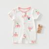 Macacão de bebê de manga curta de verão, roupas finas para bebês, pijama Harper para sair, roupas para recém-nascidos, roupas de verão