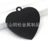 Etiqueta de Mascota de Aluminio Placa de Perro Llavero Láser Colgante de Corazón Placa de Nombre de Mascota Etiqueta de Identidad Accesorios Antiperdidos Colgante