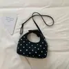 Bolso Tote Pequeño de Lunares Simple Coreano para Mujer Verano 2026 Nuevo Nicho Exquisito Bolso de Hombro Cruzado para el Trabajo