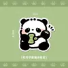 Imanes de Nevera Periféricos de Panda, Parches Magnéticos Nuevos Transparentes y Lindos Creativos e Interesantes Personalizados Pegatinas Decorativas Ins