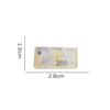 Dinheiro de Papel Miniatura para Brincadeiras de Faz de Conta, Acessórios para Casa de Bonecas, Dinheiro Falso Realista em Euros e Libras, Decorações Criativas para Cenas em Miniatura