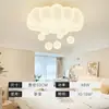 Luminária de teto estilo creme francês para quarto principal, luminária romântica com proteção para os olhos, sala de estar, luminárias suspensas, atmosfera simples e moderna, Zhongshan