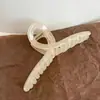 Presilha de Cabelo Grande em Formato de Cruz Colorida em Gel, Fresca e Simples, para Mulheres, Piranha de Cabelo de Alta Qualidade e Elegante para Penteados Updo na Parte de Trás da Cabeça, Acessório de Cabelo