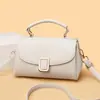 Bolsa de mão feminina transfronteiriça, popular atacado vintage tendência textura grande capacidade pequena quadrada, bolsa de nicho para o dia a dia para mulheres