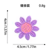 Parches Bordados de Flores Pequeñas Simples, Versátiles Parches Florales Solubles en Agua para Ropa, Zapatos, Sombreros, Bolsos y Decoraciones, Paw Patrol