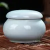 Caixa de Batom de Cerâmica Tradicional DIY Bálsamo Labial Frasco de Rouge Estilo Antigo Materiais para Fazer Frasco Dosador Pequeno