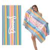 Millones de Toallas Deportivas Transfronterizas Amazon en Stock, Toallas de Playa para Surf de Felpa de Doble Cara de Secado Rápido, Toallas de Baño Estampadas, Hechas a Medida con Tu Propio Diseño