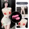 Lencería Sexy Cosplay de Enfermera de Corazón Puro Juego de Rol Caliente Abertura Lateral Pijamas Apasionados Sin Quitarse Tallas Grandes Dropshipping