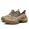 Zapatos Casuales Deportivos para Hombre Zapatos Versátiles para Correr Zapatos Flyknit Zapatos Deportivos Suela Gruesa Versátiles de Moda Tendencia Zapatos Casuales