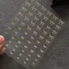 Adesivos para Nail Art Padrão Formiga Adesivos para Unhas Laço Estilo Simples de Luxo Leve Decorações para Unhas Fábrica de Origem Yt8864