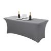 Capa de Mesa Elástica Amazon Cross-Border Toalha de Mesa Retangular Saia de Mesa para Banquetes de Hotel Toalha de Mesa Descartável para Casa