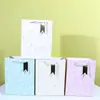 Saco de Papel Preto, Sacola de Presente Artesanal em Relevo de Dia dos Namorados de Alta Qualidade e Requintada, Sacola de Presente Pronta, Biodegradável