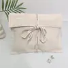 Bolsa Envelope Quadrada Personalizada Bolsa de Algodão Bolsa Protetora para Roupas Bolsa de Armazenamento para Livros Tablets Cadernos