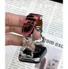 Adequado para Pulseira Xiaomi Mi Band 10Pro 8/9Pro Redmi 456 Outono e Inverno Couro Versátil Pulseira de Pulso para Meninas