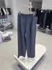 Conjunto de Dos Piezas para Mujer: Chaqueta Corta Estilo Coreano de Moda con Cinta, Temperamento, + Pantalones de Pierna Ancha de Cintura Alta, Nuevo para Primavera 2025