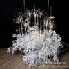 Accesorios de boda lámpara de pie diente de león Chispas estrellas césped macizo de flores decoración Camino solar exterior impermeable
