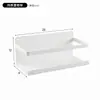 Tablero perforado colorido inspirado en la dopamina para decoración de pared de sala de estar, un nuevo estante de almacenamiento metálico engrosado con accesorios magnéticos, diseñado para ocultar imperfecciones