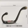 Colgador Trasero de Puerta Baño Estilo Europeo Sala de Estar Gancho Único Moderno Colgador de Ropa Perchero Colgante de Pared Gancho Trasero de Puerta Perchero Antiguo