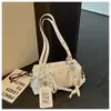 Bolso bandolera de alta gama elegante para debajo del brazo para mujer 2026 nueva moda textura bolso de un solo hombro versátil bolso de mano casual