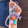 Llavero Colgante de Payaso Rizado Ondulado Grande Caricaturesco Muñeca Linda Decoración Divertida para Bolso Regalo