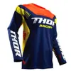 Roupas para Corrida Off-Road Transfronteiriça, Tamanhos Europeus e Americanos, Camiseta Versátil de Manga Longa, Absorvente de Suor, Respirável, Roupa Confortável para Ciclismo, Roupas de Downhill