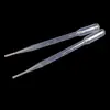 Conta-gotas de 3ml Joias DIY Ferramenta de cristal transparente epóxi Conta-gotas de coleta de epóxi Mangueira plástica de 3ml Canudo