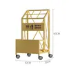 Suporte de Guarda-chuva, Rack de Armazenamento, Suporte de Guarda-chuva Comercial de Grande Capacidade para Lobbies de Hotéis, Salas de Aula e Salas de Aula