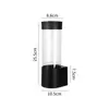 Dispensador de vasos desechables, portavasos de papel, portavasos dispensador de agua automático, caja de almacenamiento de pared sin taladro, estante