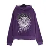 Comercio Exterior Transfronterizo Marca de Moda Americana Sp5Der 555 555 Sudadera con Capucha y Pantalones Estampados de Estrella para Hombre y Mujer