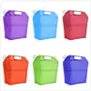 Bolsa de agua plegable portátil de gran capacidad de 5L para deportes al aire libre, viajes, camping y montañismo.