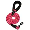 Correa Reflectante para Perros Mascotas, Correa para Perros, Cadena para Perros, Cuerda Redonda, Correa No Elástica, Diseño Reflectante Exclusivo Transfronterizo
