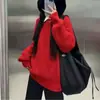 Suéter Pulóver de Punto con Cuello Redondo Transfronterizo Europeo y Americano Nuevo Estilo Otoño e Invierno 2026 Moda Simple Holgado de Color Sólido para Mujer