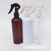 Botella rociadora de 300 ml desinfectante spray eliminador de ácaros botella marrón blanco transparente hombro redondo botella rociadora para mascotas ratón