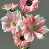 Anêmona Artificial Estilo Vintage Decoração Floral Buquê Adereço de Fotografia Decoração de Mesa para Sala de Estar Decoração de Casa Ornamento