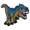 Hebilla de PVC con diseño de dinosaurio de dibujos animados, accesorio para zapatos, hebilla decorativa, desmontable, con pegamento suave, para bricolaje