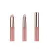 Pincel de Labios Redondo Pequeño Transfronterizo con Tapa, Lápiz Labial Portátil, Brillo de Labios, Pincel para Rubor Corrector, Pincel de Silicona Multifuncional para Labios
