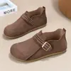 Novos Sapatos Birkenstock 2026 para Mulheres, Sapatos Casuais Respiráveis e Confortáveis, Slip-Ons Retro de Bico Fechado, Mocassins Versáteis e Modernos