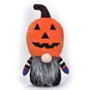 Decorações de Halloween Transfronteiriças Chapéu de Monstro Abóbora Fofo Boneco Velho Sem Rosto Boneco Rudolph Anão