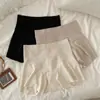 Pantalones Cortos de Seguridad Suaves y Cómodos Tres en Uno con Control de Vientre y Levantamiento de Glúteos Sin Costuras Ropa Interior Antiexposición Leggings para Mujer