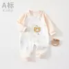Roupas de bebê de 0 a 12 meses outono outono macacão de bebê recém-nascido primavera e outono para recém-nascido roupas de outono para lua cheia ao ar livre