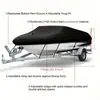 Venta directa de fábrica: Funda en forma de V para barco de exterior, impermeable y a prueba de sol, tela Oxford 210D, funda para barco a prueba de polvo y resistente a los rayos UV