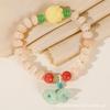 Nuevo Pulsera de Cristal con Cuentas de Ábaco Estilo Chino para Mujer, Pulsera de Loto de Jade Blanco, Joyería Fresca Cultural y Creativa, Popular para Venta en Puestos, Wholesale
