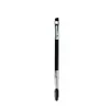 Pincel Duplo para Sobrancelhas Preto Conjunto de Pincéis para Maquiagem dos Olhos Pincel Grande Plano para Sobrancelhas Curvador de Cílios Ferramentas de Maquiagem de Beleza Pincel para Cílios