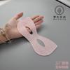 Mascarilla para ojos de tela bio-magnética rosa, parche para ojos con inducción magnética, suave, transpirable, desvanece líneas finas de la piel, ojeras