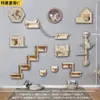 Prateleira de escalada para gatos montada na parede prateleira de escalada para gatos Parede parede pendurado ninho de gato poste de parede plataforma de salto para gatos suporte poste árvore de gato